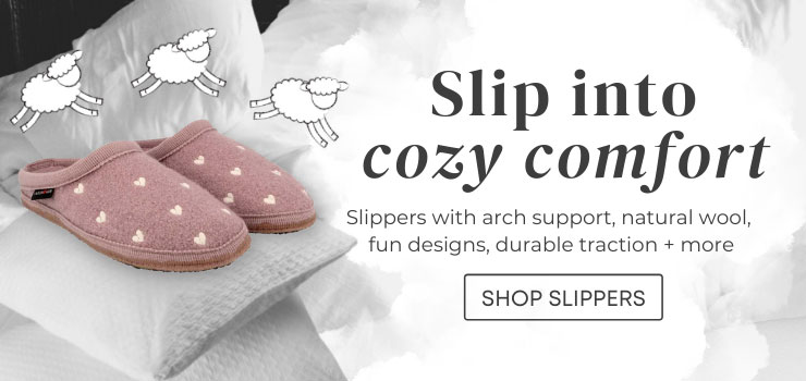 Shop Slippers– Slip into cozy comfort