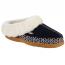 Acorn Greta Embroidered Clog Slipper Navy Blue (Women's)