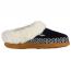Acorn Greta Embroidered Clog Slipper Navy Blue (Women's) 1