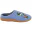Acorn Embroidered Boiled Wool Clog Denim (Women's) 1