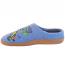 Acorn Embroidered Boiled Wool Clog Denim (Women's) 2