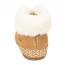 Acorn Greta Embroidered Bootie Slipper Buckskin (Women's) 4