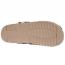 Acorn Faux Fur Fairisle Clog Slipper Ivory (Women's) 3