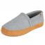 Acorn Tiled Sweater Knit Moccasin Slipper Grey (Women's) 1