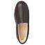 Acorn Pebbled Leather Moccasin Slipper Brown (Women's) 2