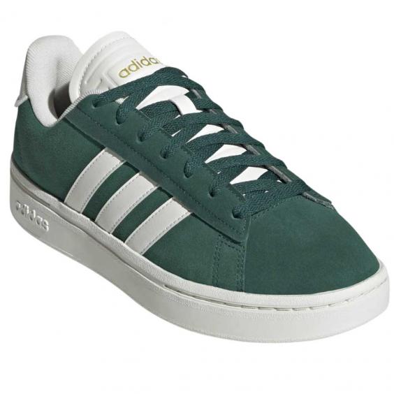 Adidas Grand Court Alpha Sneakers Green/ White/ Gold (Women's)