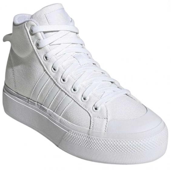 Adidas Bravada 2.0 Mid Platform Sneaker White/White/White (Women's)