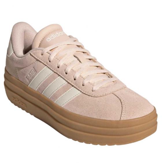 Adidas VL Court Bold Sneaker Pink/ White/ Gum (Women's) Adidas VL Court Bold Sneaker Pink/ White/ Gum (Women's)