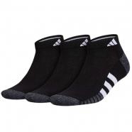 Adidas Cushioned 3.0 3-Pack Low Cut Black/ Onix Grey/ White (Men's)