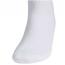 Adidas Athletic Cushioned 6-Pack Quarter Socks White/ Black (Men's) 2