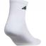 Adidas Athletic Cushioned 6-Pack Quarter Socks White/ Black (Men's) 3