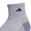 Adidas Cushioned 3.0 3-Pack Quarter Cool Light Heather/ Grey/ Black (Men's) 4