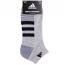 Adidas Cushioned 3.0 3-Pack Low Cut Cool Light Heather/ Grey/ Black (Men's) 4