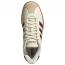 Adidas VL Court Bold Platform Sneaker Off White/ Maroon/ Gum (Women's) 3