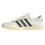 Adidas Breaknet Sleek Sneaker White/ Green/ Off White (Women's) 2