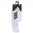 Adidas All Day Training 3-Pack Super No Show White/ Black/ Clear Onix Grey (Men's) 1