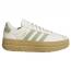Adidas VL Court Bold Sneaker Beige/ Green/ Gold (Women's) 1