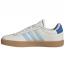 Adidas VL Court 3.0 Sneaker White/ Blue/ Gold (Women's) 2