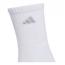 Adidas Classic Cushioned 6-Pack Crew White/ Clear Onix Grey (Women's) 1
