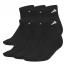 Adidas Classic Cushioned 6-Pack Low Cut Black/ White (Women's