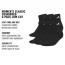 Adidas Classic Cushioned 6-Pack Low Cut Black/ White (Women's 3