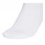 Adidas Classic Cushioned 6-Pack No Show White/ Clear Onix Grey (Women's) 2