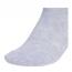 Adidas Classic Cushioned 6-Pack No Show Cool Light Heather/ White (Women's)  2