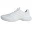 Adidas GameCourt 3 Tennis Shoe White/ Cream/ White (Women's) 2