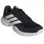 Adidas GameCourt 3 Tennis Shoe Black/ White/ White (Men's)