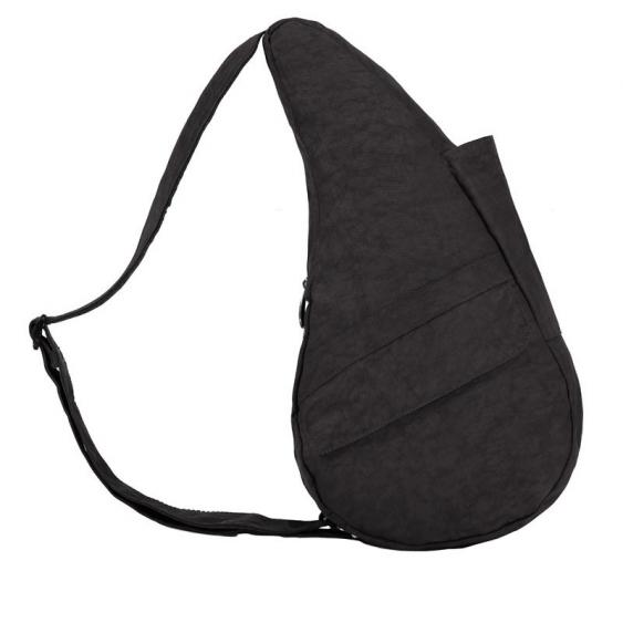 AmeriBag Healthy Back Bag Small Black Distressed Nylon 6103-BK