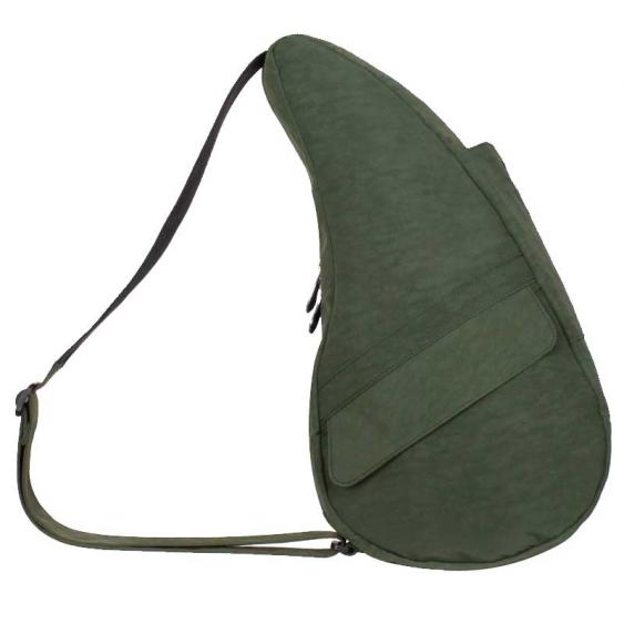 AmeriBag Healthy Back Bag Distressed Nylon Small Jungle Green