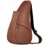 AmeriBag 15'' Leather Healthy Back Bag Tote Chestnut 2