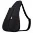 AmeriBag 15'' Microfiber Healthy Back Bag Tote Black
