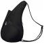 AmeriBag 15'' Microfiber Healthy Back Bag Tote Black 1