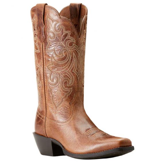 Ariat Round Up Square Toe Western Boot Ready Russet (Women's)