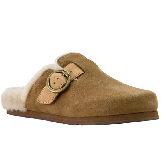 Ariat Country Mule Sherpa Ranch Brown Suede (Women's)