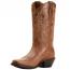 Ariat Round Up Square Toe Western Boot Ready Russet (Women's) 2