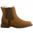 Ariat Wexford Sherpa Waterproof Chelsea Boot Amber Brown (Women's) 1