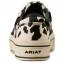 Ariat Skylar Sneaker Black and White Hair On (Women's) 4