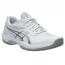 Asics Gel-Game FF Tennis Shoe White/ Pure Silver (Women's)