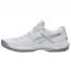Asics Gel-Game FF Tennis Shoe White/ Pure Silver (Women's) 2