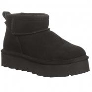 Bearpaw Retro Shorty Bootie Black/ Black (Women's)