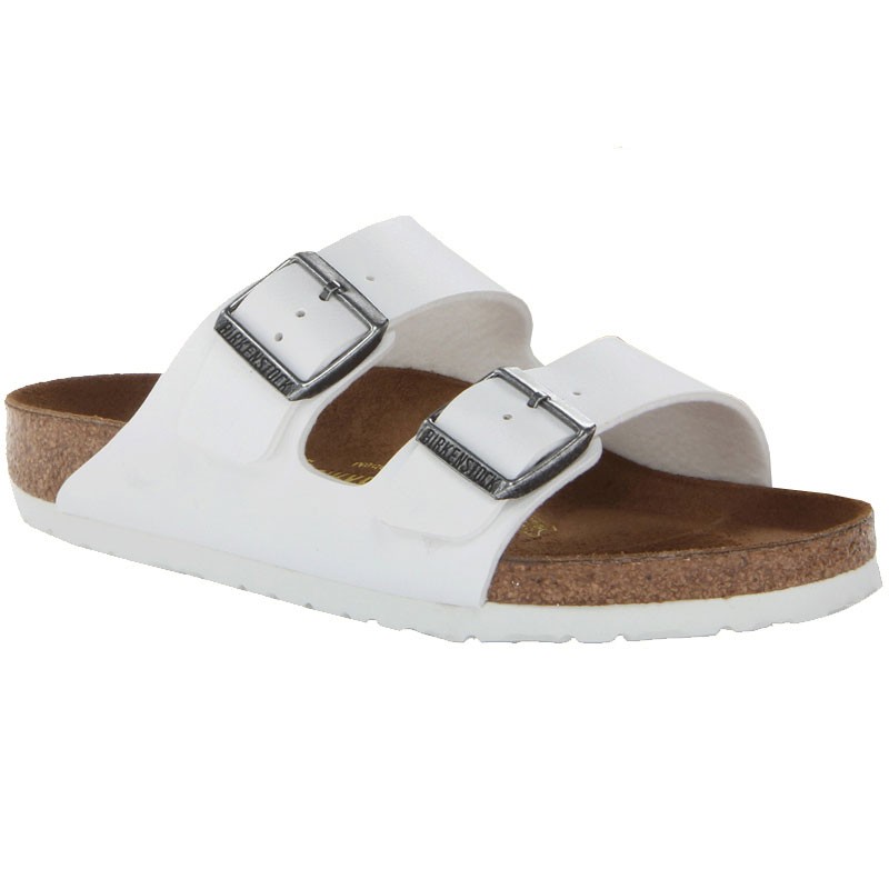 white birkenstock sandals womens