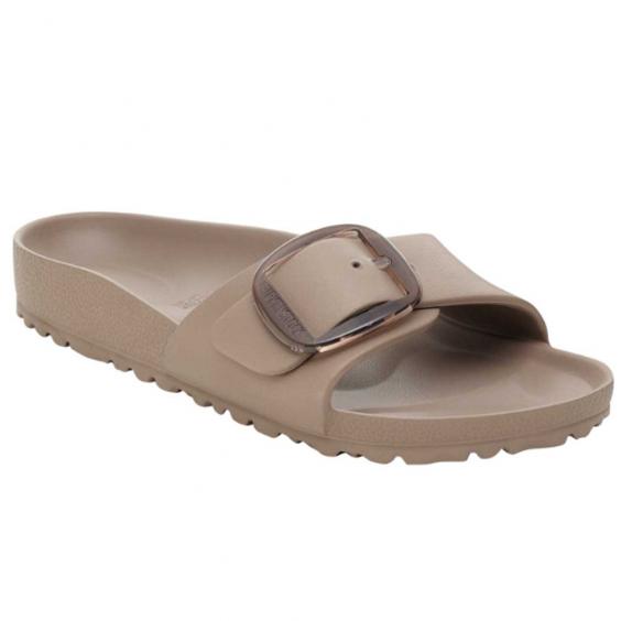 Birkenstock Madrid Big Buckle EVA  Sandal Gray Taupe (Women's)