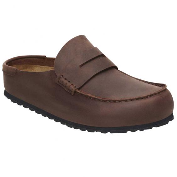 Birkenstock Naples Wrapped Loafer Clog Habana Oiled (Men's) Birkenstock Naples Wrapped Loafer Clog Habana Oiled (Men's)