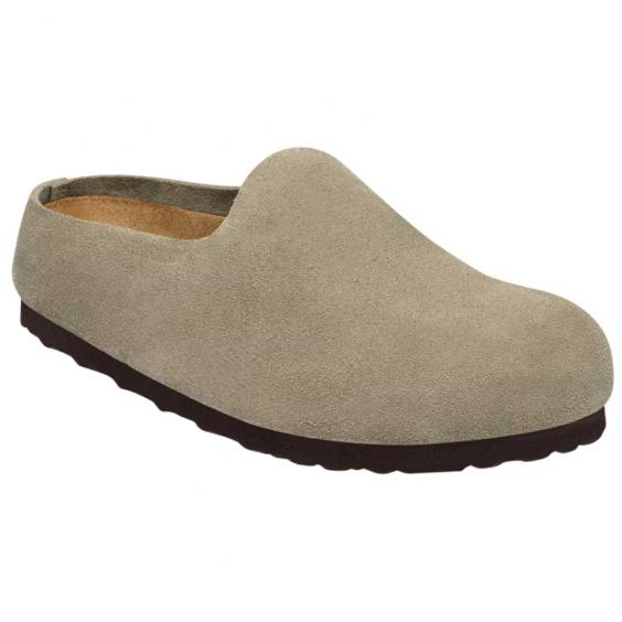 Birkenstock Amsterdam Wrapped Clog Taupe Suede (Men's) Birkenstock Amsterdam Wrapped Clog Taupe Suede (Men's)