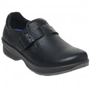 Birkenstock Caris Pro Work Slip-On Black Leather (Women's)