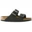 Birkenstock Arizona Soft Footbed Velvet Gray (Women's) 1