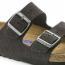 Birkenstock Arizona Soft Footbed Velvet Gray (Women's) 4