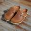 Birkenstock Boston Big Buckle Clog Cognac (Women's) 4